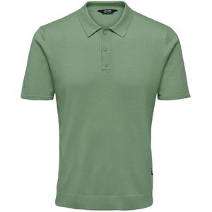 Only & sons onswyler life reg 14 ss polo trui groen