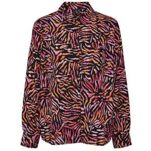 Vero moda vmgala l/s shirt wvn btq blouse paars