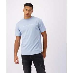 Black bananas signature tee t-shirt blauw