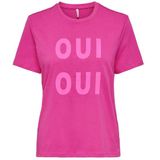 Only onllina s/s tee cs jrs t-shirt roze