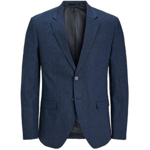 Jack & jones jprriviera linen blazer slim blauw