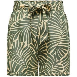 Only onlcallie linen shorts ptm broek groen