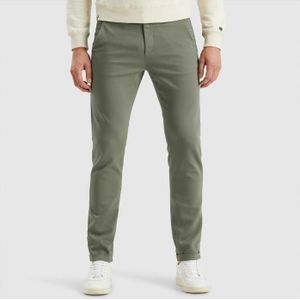 Cast iron riser chino stretch broek groen