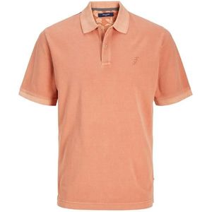 Jack & jones jprccwilliam wash ss polo sn t-shirt bruin