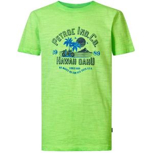 Petrol boys t-shirt ss classic print t-shirt groen