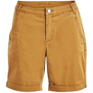 Vila vichino rwre new shorts-noos broek bruin