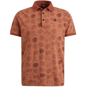 Vanguard short sleeve polo stretch piq t-shirt bruin