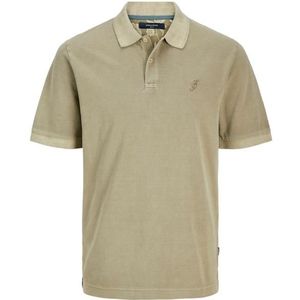 Jack & jones jprccwilliam wash ss polo sn t-shirt bruin