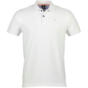 Lerros polo 1/2 arm t-shirt wit