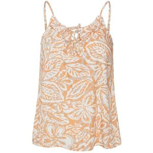 Vero moda vmnethe singlet top wvn blouse bruin