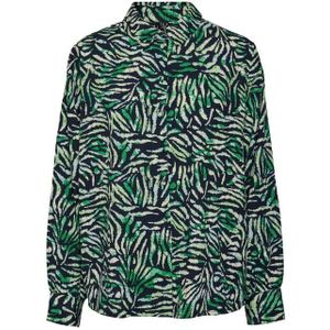 Vero moda vmgala l/s shirt wvn btq blouse zwart