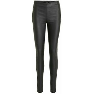 Object objbelle mw coated leggings n broek zwart