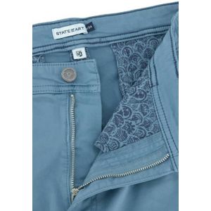 State of art bermuda plain chino broek blauw