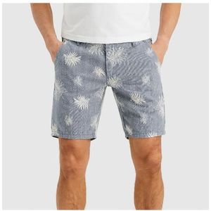 Pme lockstar shorts jaquard broek blauw