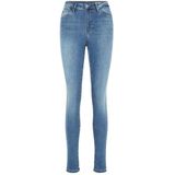 Vero moda vmsophia hw skinny jeans lt b broek blauw