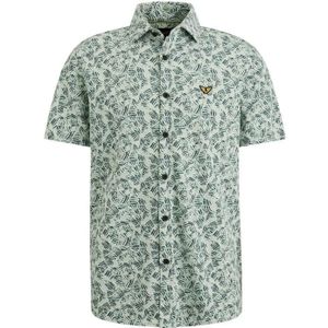 Pme short sleeve shirt print on j overhemd grijs