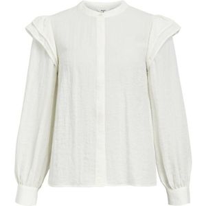 Object objsophie l/s shirt 131 blouse wit