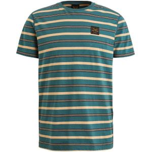 Pme short sleeve r-neck yd stripe t-shirt blauw