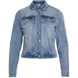 Vila vishow new l/s denim jacket - blauw