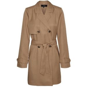 Vero moda vmceleste 3/4 trenchcoat noos bruin