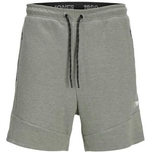 Jack & jones jpstgordon air sweat shorts broek grijs