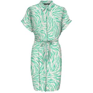 Vero moda vmeasy joy s/s shirt dress wv jurk grijs