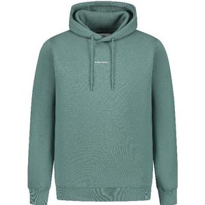 Pure path hoodie with front and triangl trui groen