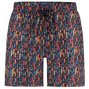 A fish named fred swimshort surfboards blauw