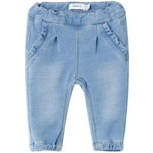 Name it nbfbella round jeans 6101-tr broek blauw