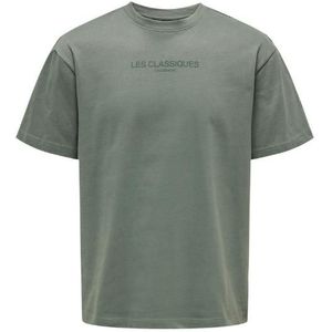 Only & sons onsles classiques rlx ss tee t-shirt groen