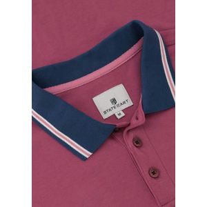 State of art poloshirt interlock t-shirt rood