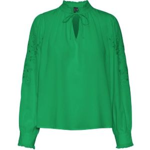 Vero moda vmdafne ls top wvn blouse groen