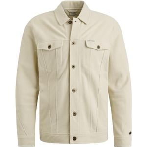 Cast iron button jacket twill wit