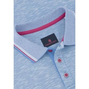 State of art poloshirt piqu? ss p t-shirt blauw