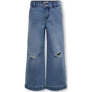 Kids only kogcomet wide dest jeans pim0 broek blauw