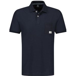 Lerros polo 1/2 arm t-shirt blauw