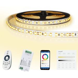 24 meter led strip warm wit complete set - premium 2880 leds