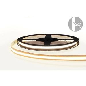 Led strip cob helder wit - 1 meter - losse strip met 600 leds per meter