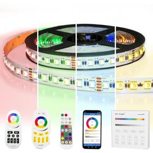 10 meter RGBW led strip complete set - pro 96 leds per meter - multicolor met warm wit
