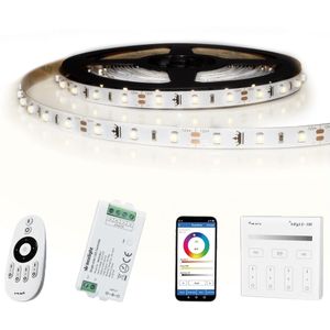 24 meter - 1440 leds complete led strip set helder wit