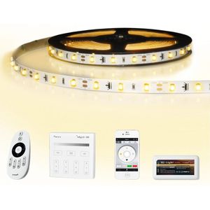 50 meter led strip warm wit complete set - basic 3000 leds