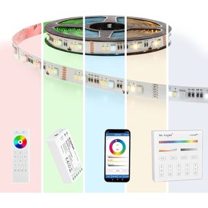 50 meter RGBWW led strip basic met 36 leds p/m - complete set