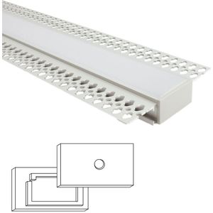 Led stuc profiel 2 meter brede variant