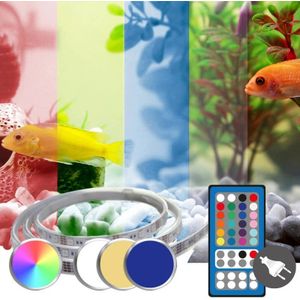 RGB led strip enkele kleur strip: 50 - 70 cm complete set