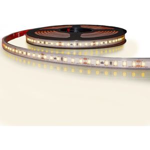 10 meter led strip constant current warm wit waterdicht - 3000 kelvin - 1200 leds 24v