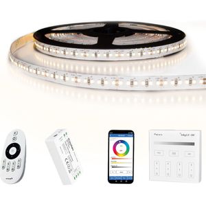 15 meter - 3600 leds complete led strip set helder wit pro