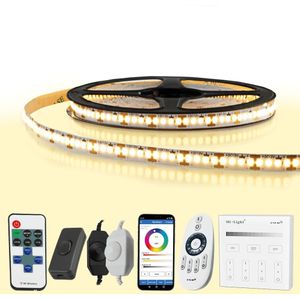 Ledstrip 1 meter warm wit - complete set premium plus - 240 leds p/m