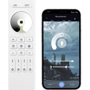Luxe draadloze dimmer 4-zone rf + wifi