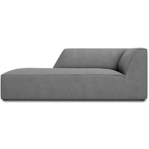 Haluta - Chaise Longue Corse - Links - Polyester - Grijs