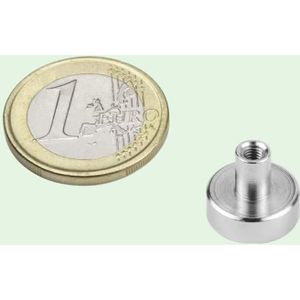 Potmagneet draadbus 13 mm M3 (max trekkracht 5 kilo)